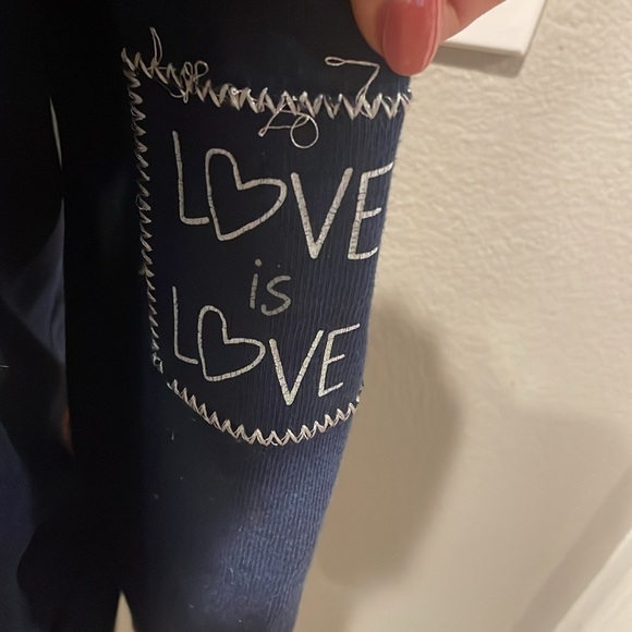 Love Life Navy Blue Zip up Hoodie Size Medium - Picture 4 of 12